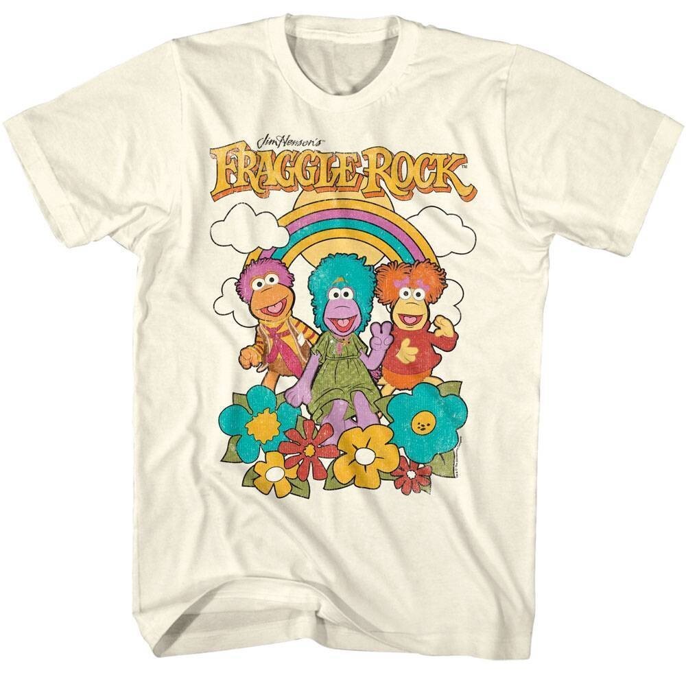 Fraggle Rock Rainbow Smiles Men's T Shirt