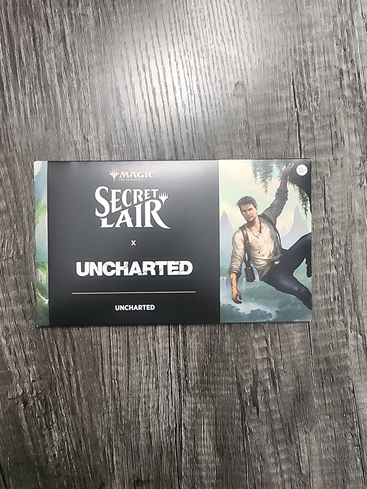 MTG Secret Lair x Uncharted NON-FOIL Playstation Superdrop 2025 MTG IN HAND