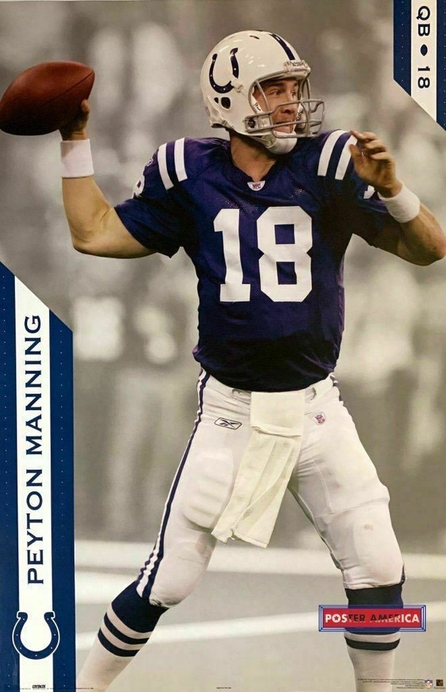 662233 Peyton Manning Indianapolis 2005 Photo Wall Print Poster