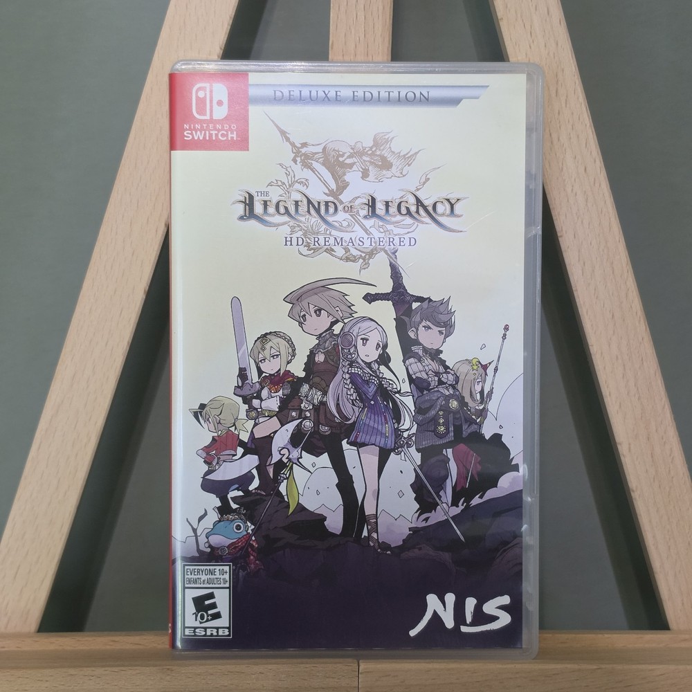 The Legend of Legacy Remastered HD Deluxe Edition for Nintendo Switch