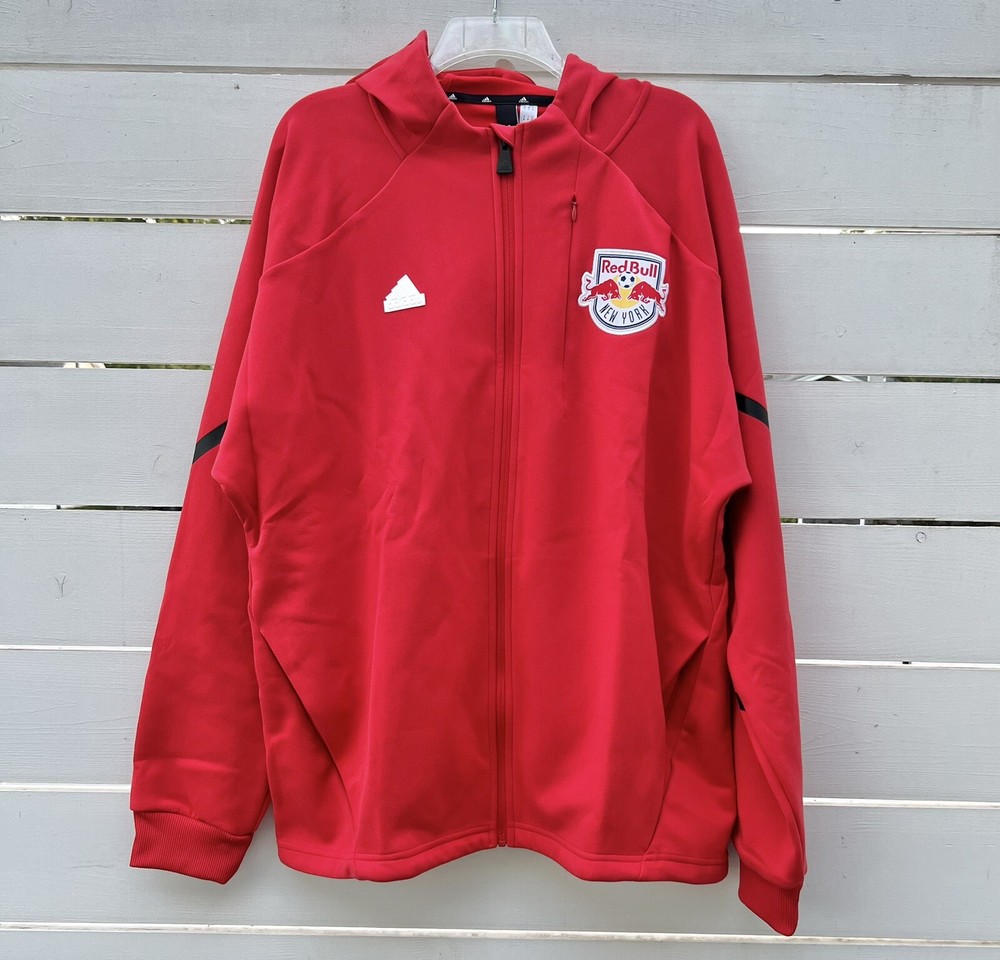 Adidas New York Red Bulls adidas Anthem Jacket Size Men’s X-Large