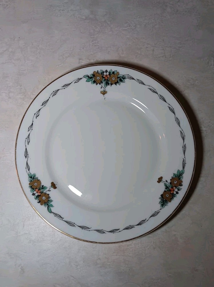 TK Thuny Czechoslovakia Bone China Bread Plate 6