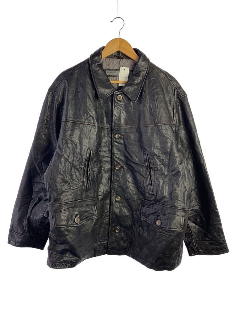 Leather Jacket Blouson/-/Leather/Blk 20701
