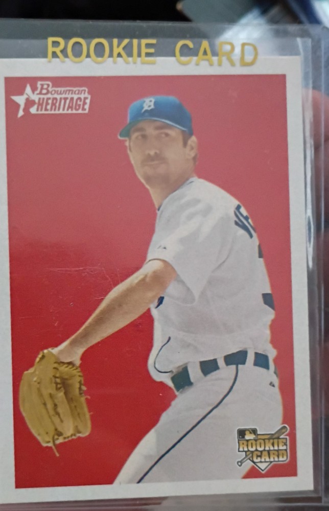 2006 Bowman Heritage - Short Print Justin Verlander #250