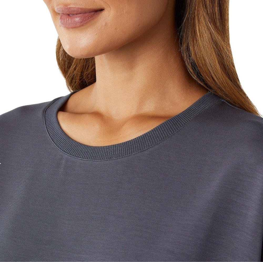 32 Degrees Womens Short Sleeve Top Gray XXL