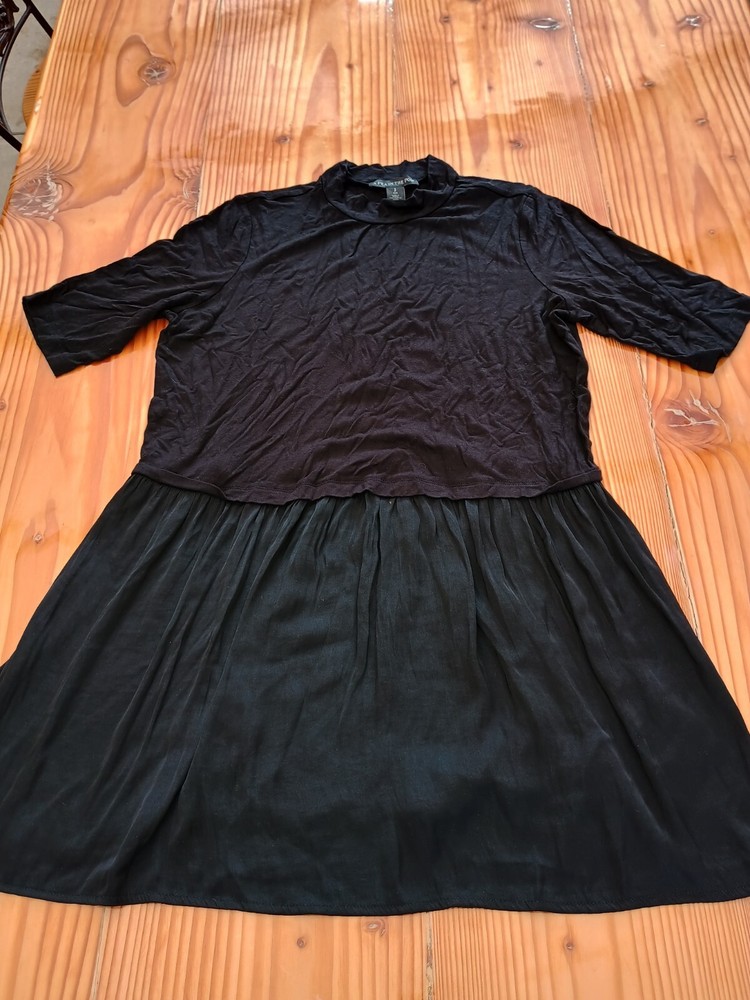 Womens a pea in the pod black short sleeve dress sz s