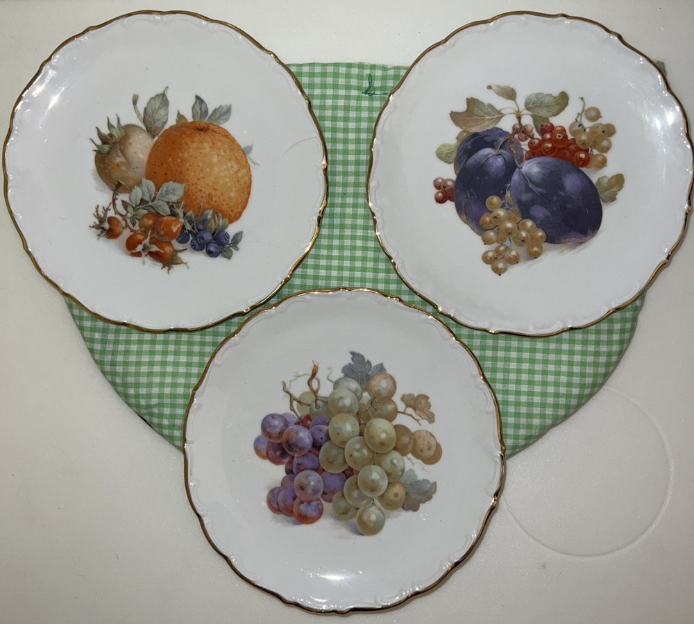 1950s Bavaria Schumann Arzberg Germany Fruit 7.5