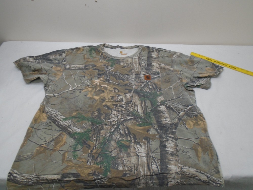 Carhartt Realtree Camo Original Fit Short Sleeve T-Shirt K287 977 Men’s XXL