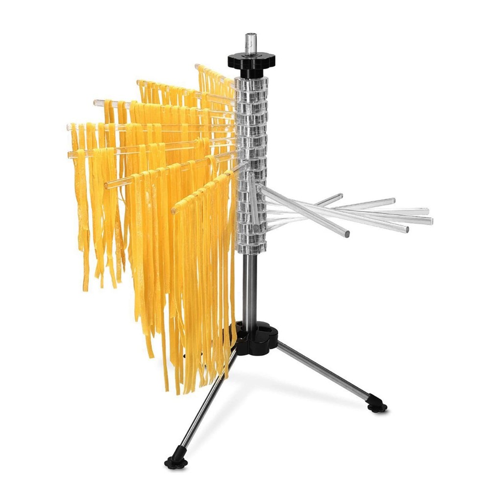 Hicook Pasta Drying Rack Collapsible Spaghetti Dryer Stand Noodles Drying Hol...