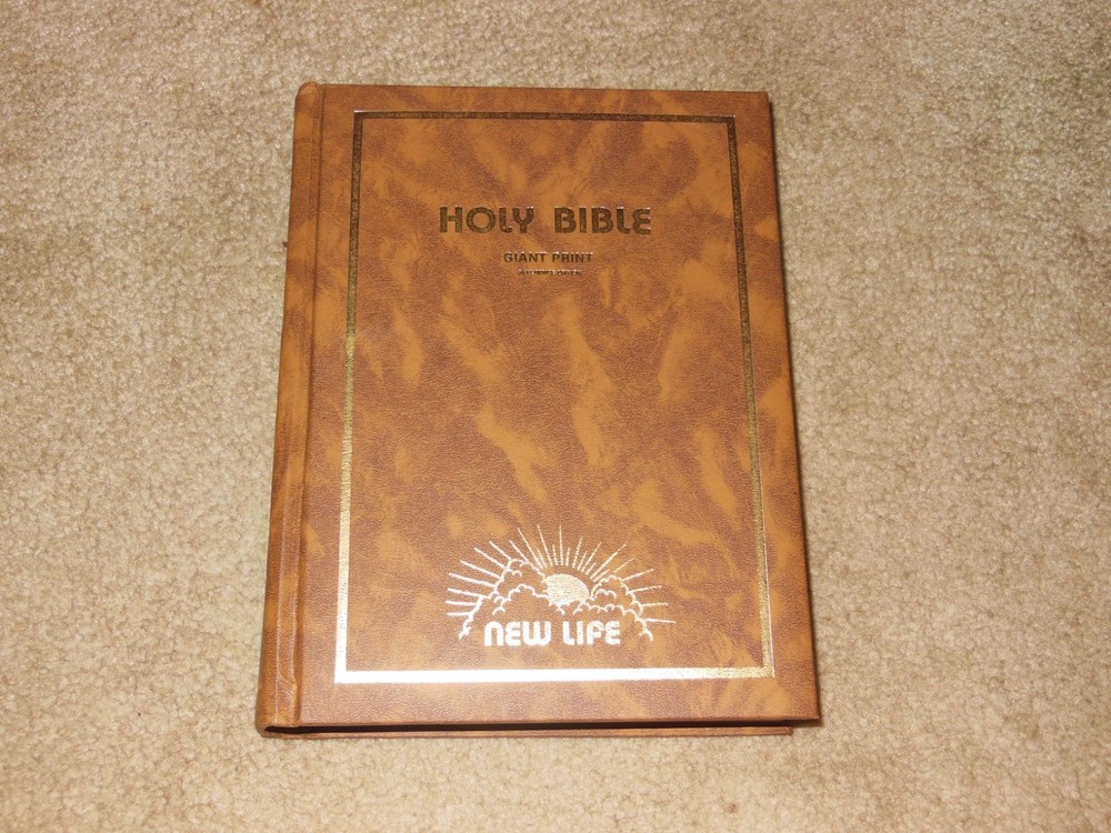 Holy Bible - New Life Reference Edition Giant Print - King James Version