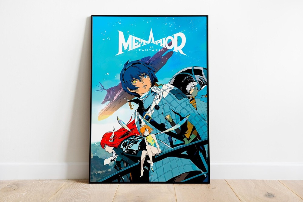 Metaphor ReFantazio Poster Print - Vintage Video Game Wall Art Room Decor