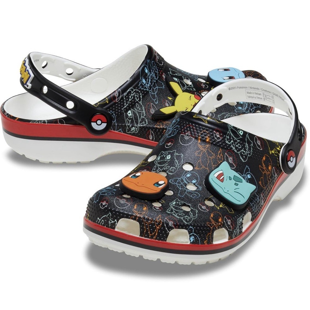 Crocs x Pokemon 