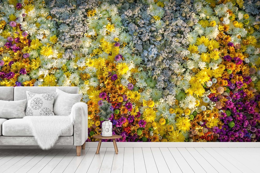 3D Flower Flora Wall Murals Wallpaper Murals Wall Sticker
