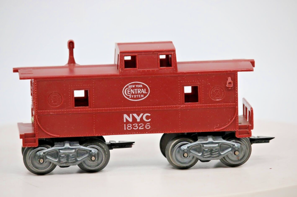 Vintage Marx #18326 New York City NYC Central System O Scale Train Caboose Red