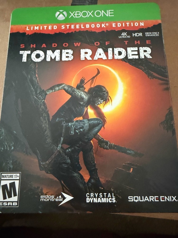 Shadow of the Tomb Raider Limited Steelbook Edition - Microsoft Xbox One