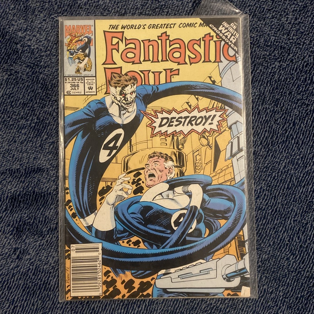 Fantastic Four #366 (Marvel Comics July 1992)