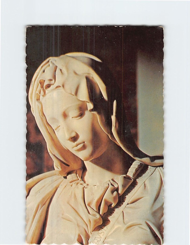 Postcard The Madonna of the Pieta Vatican Pavilion New York Worlds Fair NY USA