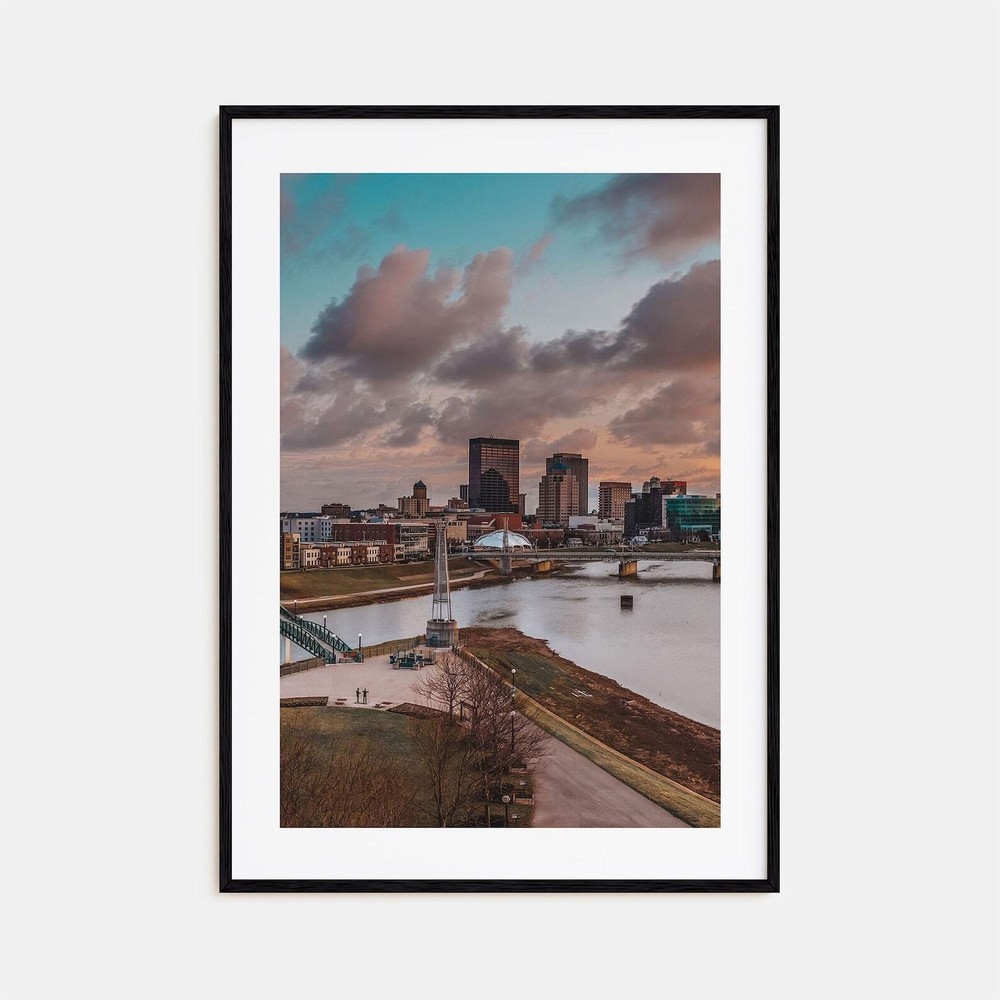 Dayton Colorful Poster Print Dayton Photo Wall Art Dayton Wall Decor Dayton