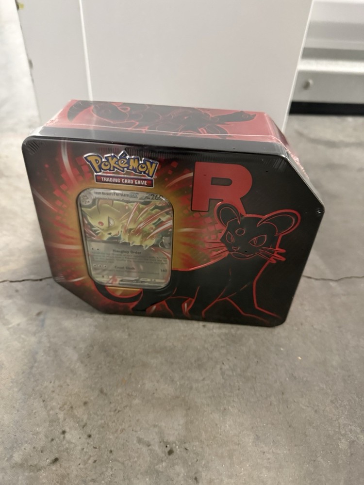 Pokémon TCG Team Rocket  Tin - Persian - Sealed
