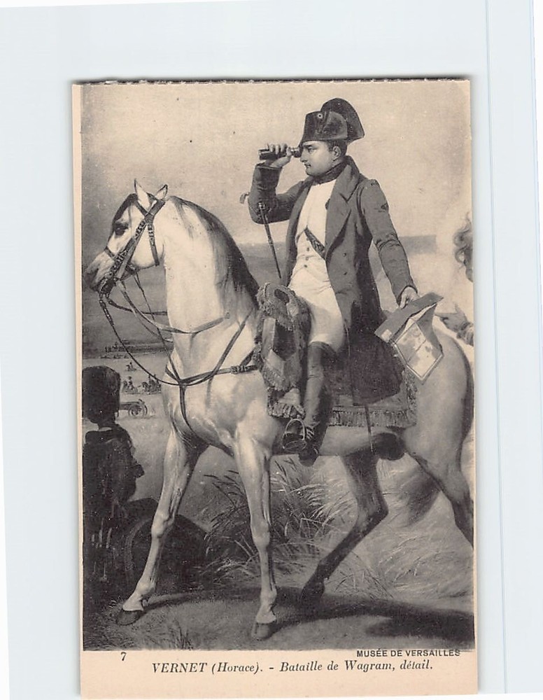 Postcard Napoleon Bonaparte Painting by Horace Vernet