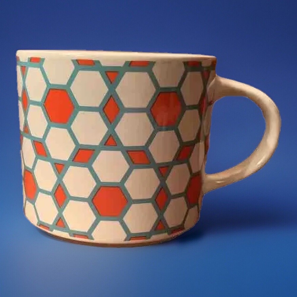 Abstract Pattern Ceramic Mug for Coffee Tea Hot Cocoa by PMI Private Label-image