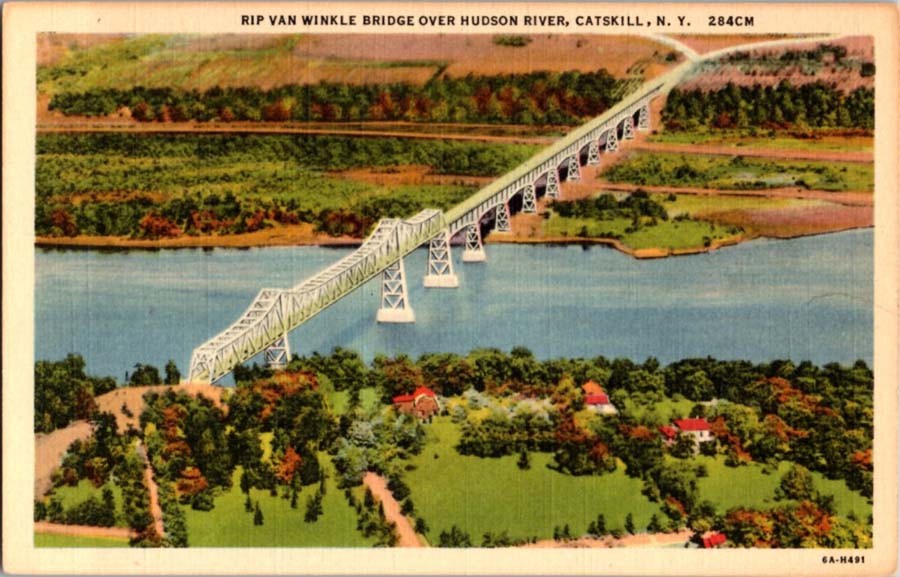 Catskill New York NY : BRIDGE SCENE m/14 BA4641