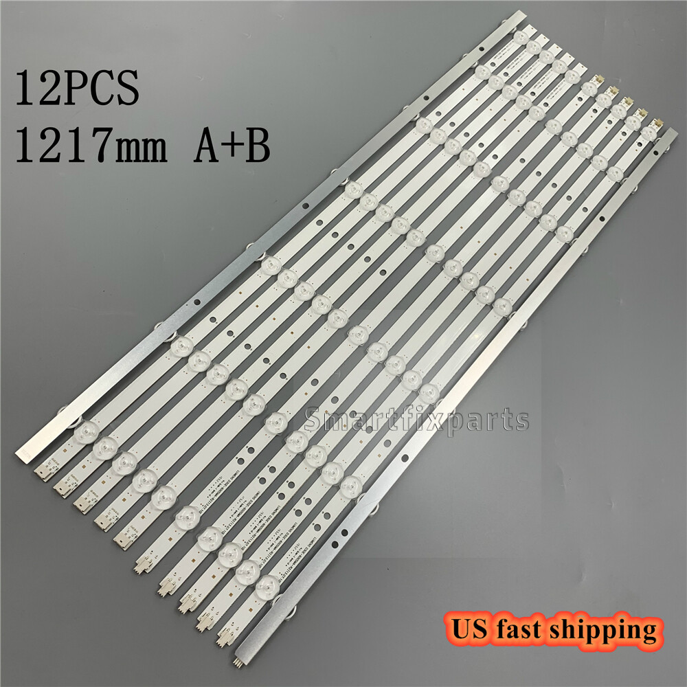 LM41-00001L/M BN96-29075A LED Strips(12) for Samsung UN60FH6003 UN60J6200