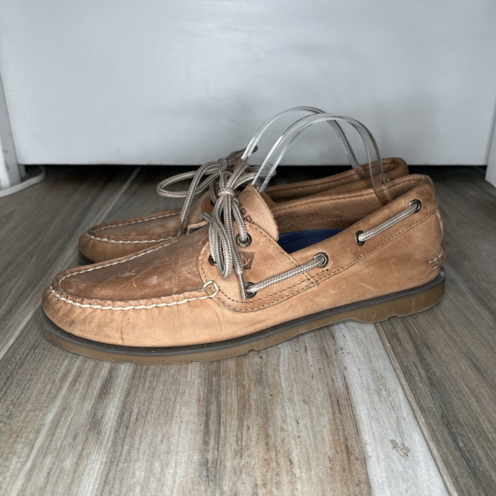 Sperry Top-Sider Boat Shoes Mens Size 9M Leather Casual Deck Nautical