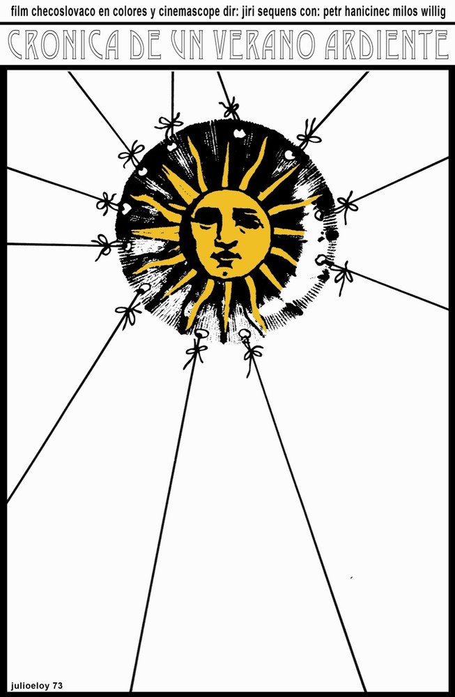4219.Cronica de un verano ardiente.sun.Decoration movie POSTER.Fine Graphic Art