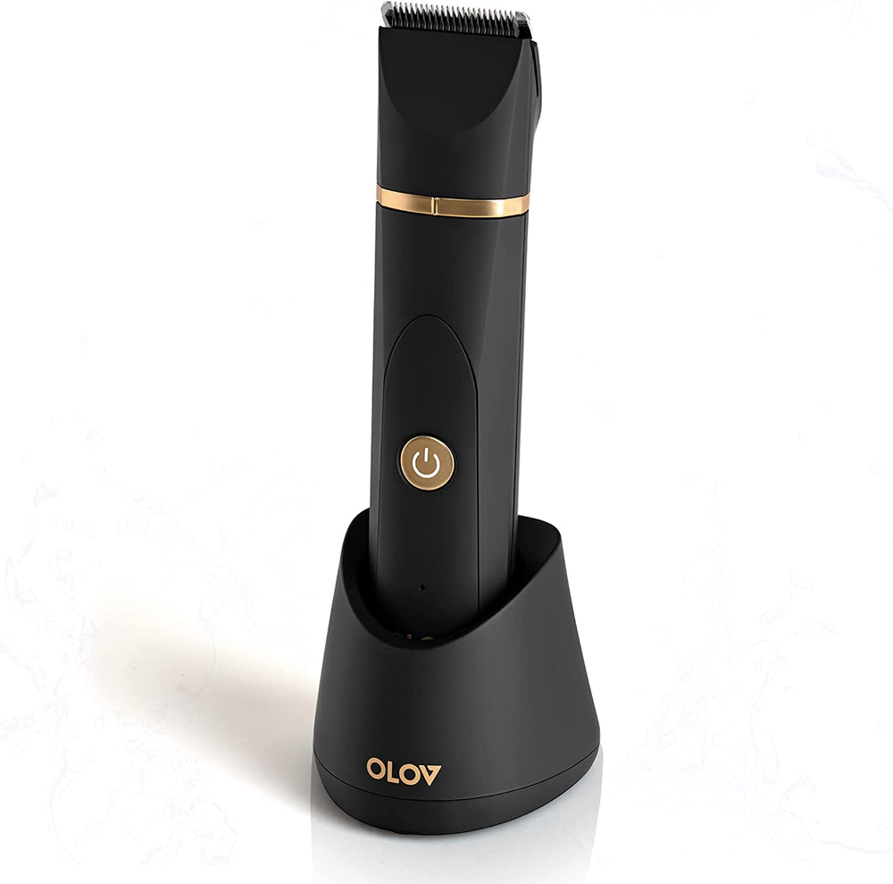 OLOV Electric Body Hair Trimmer - Groin Trimmer for Men - Bikini Trimmer Women -