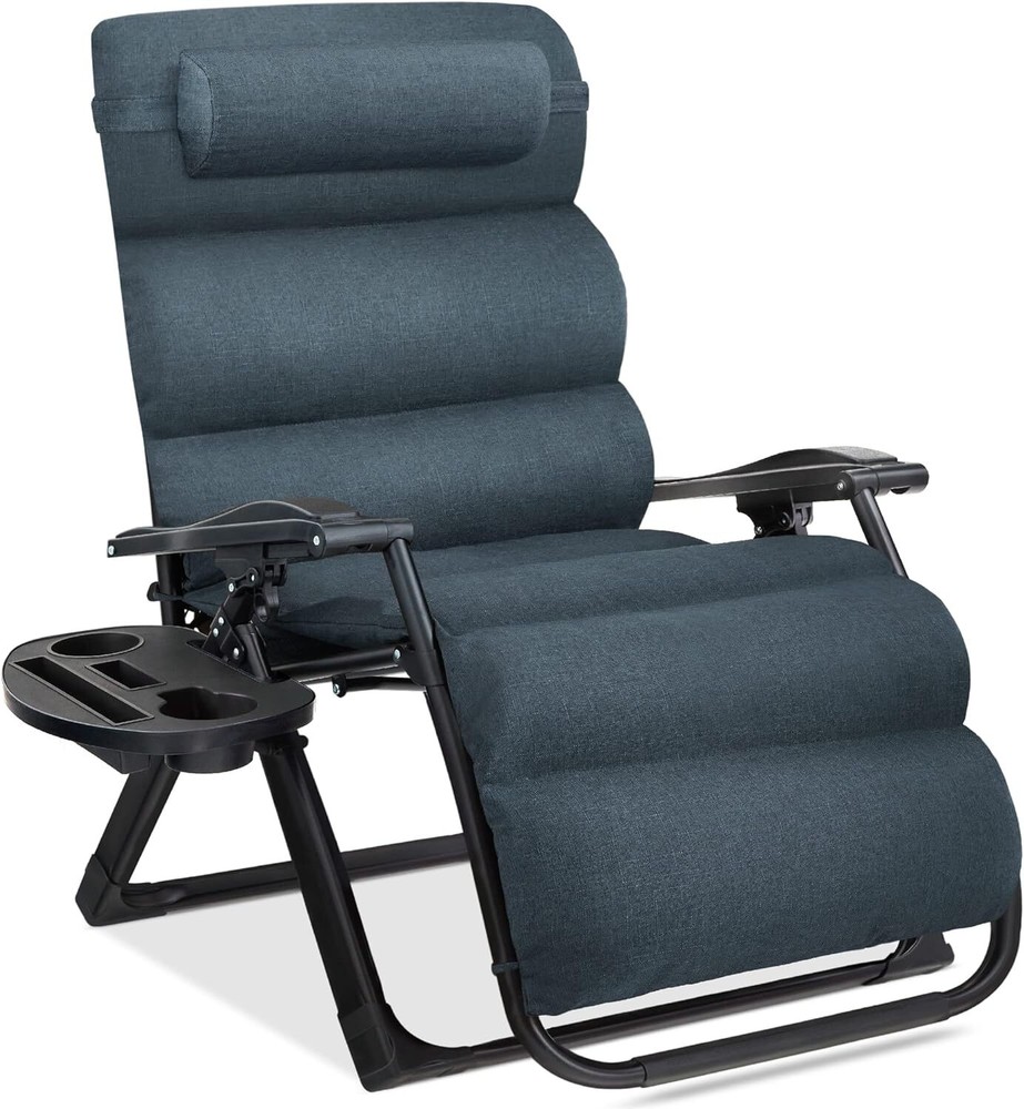 XL Zero Gravity Chair – Oversized Foldable Patio Lounger for Ultimate Relaxation  