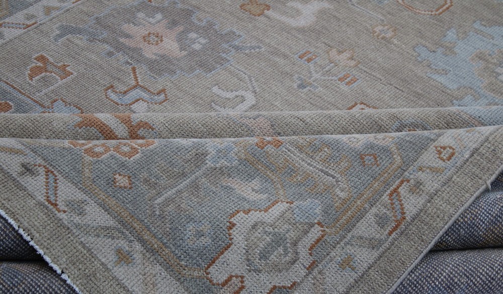 Runner Area Rug HandKnotted Elegant Oushak Indian Persien Style All Sizes Carpet