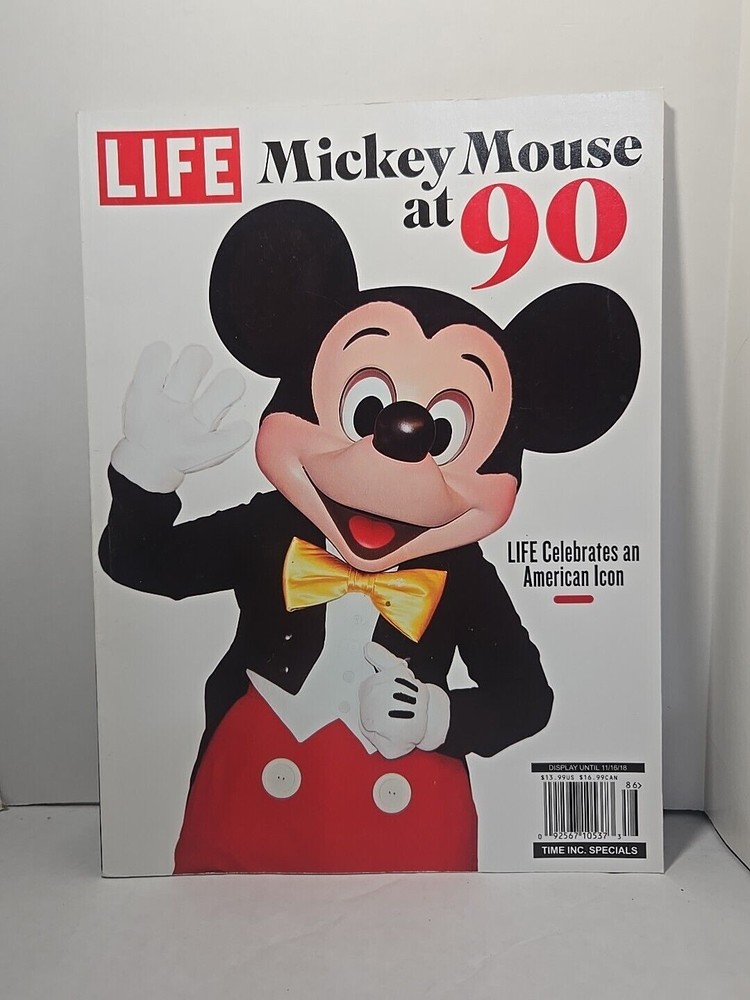 Disney's MICKEY MOUSE at 90 Life Magazine Celebrates American Icon Special
