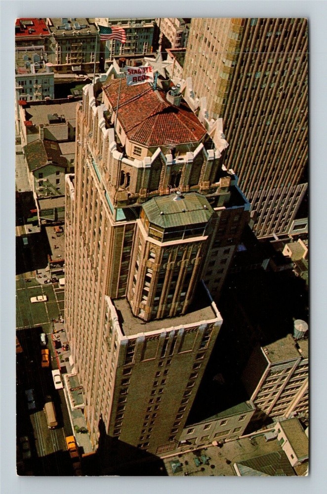 San Francisco CA-California Sir Francis Drake Hotel Antique Vintage Postcard
