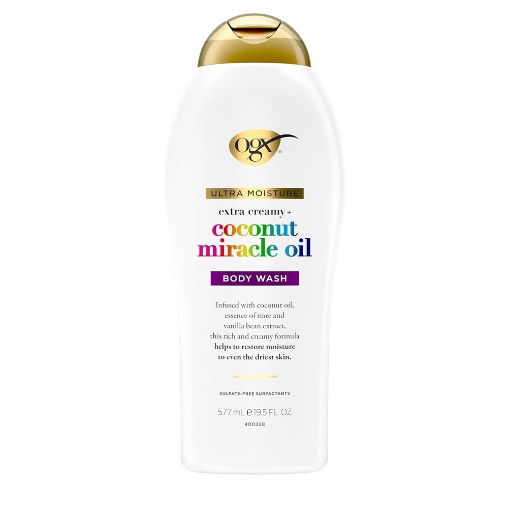 OGX Extra Creamy + Coconut Miracle Oil Ultra Moisture Lotion, 19.5 Fl Oz (Pack