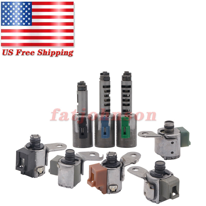 8 Transmission Control Solenoids for Chevy Volvo AW55-51SN AW55-50SN
