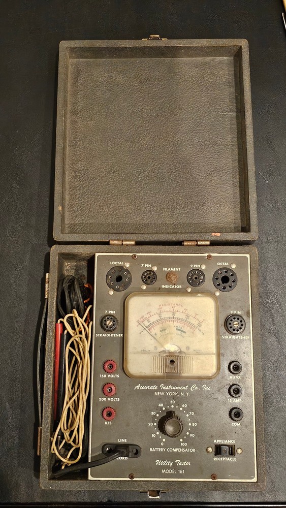 Accurate Instrument Co. Model 161 “Utility Tester” Vacuum tube tester-image