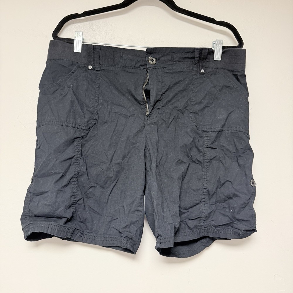 Khakis And Company Women’s Black Short Size 16