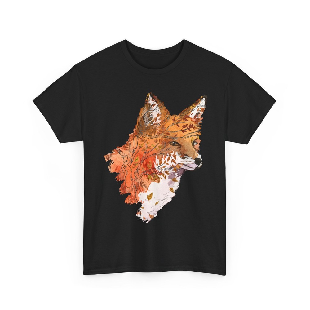 Fox Trees T-Shirt, Animals Foxes Lovers Forest Wildlife Women Men Shirt