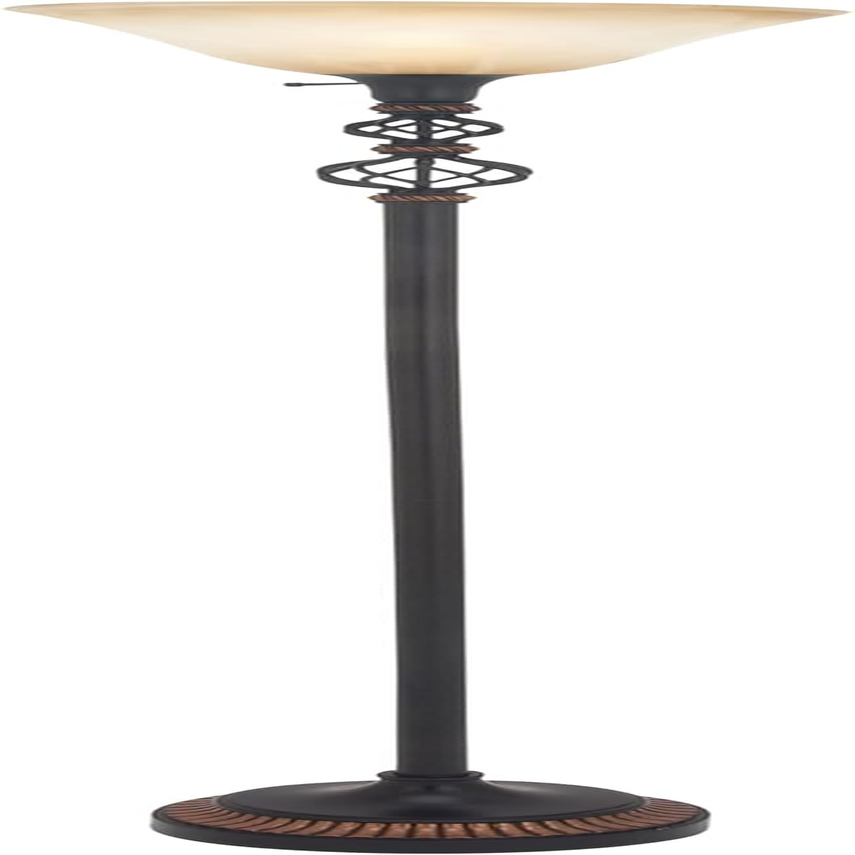 Room Metal Floor Lamp Torchiere 15 X 15 X 70  Black Antique Style Floor Lamp New