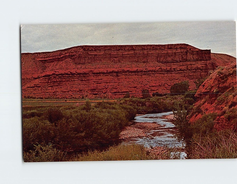 Postcard Signal Cliff Wyoming USA