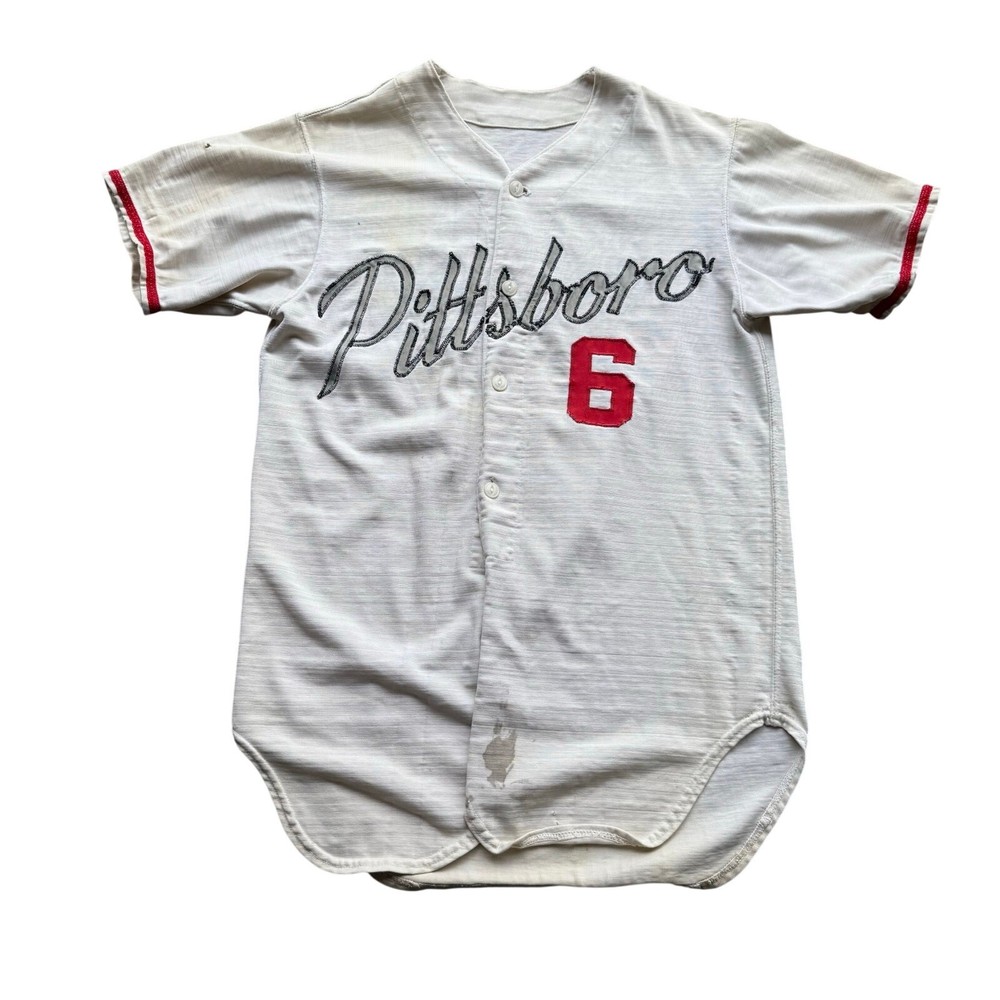 Vintage 1960s Pittsboro Indiana Baseball Jersey