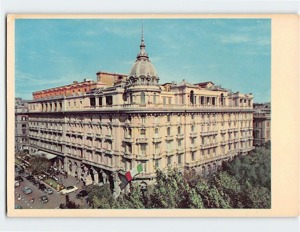 Postcard Hotel Excelsior Rome Italy