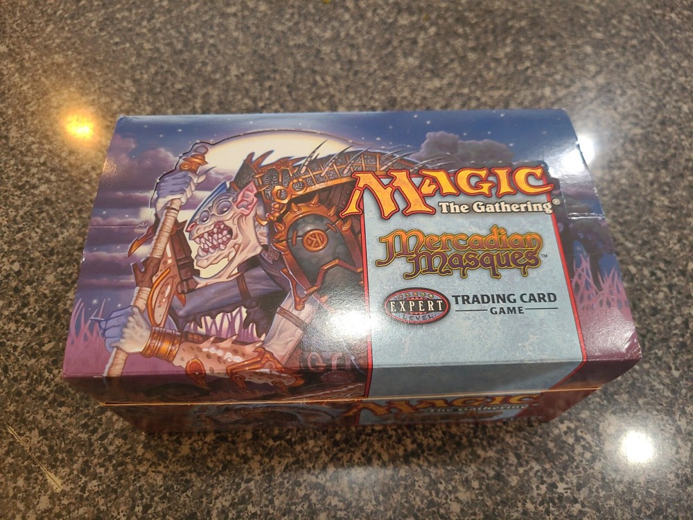 1999 Magic The Gathering Mercadian Masques Tournament EMPTY box