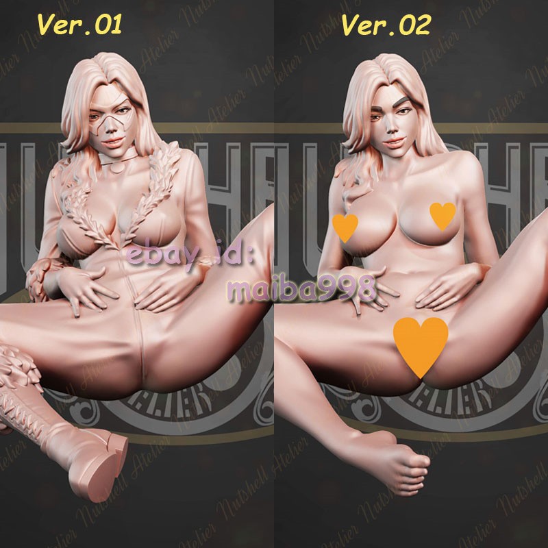 1/8 1/6 3D Print NSFW Lady Garage Kit Figure Model Kit Unpainted Unassembled GK