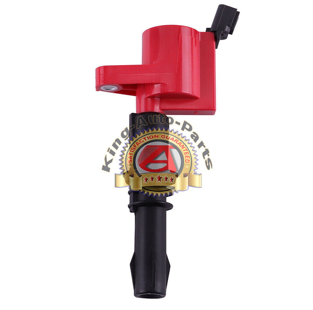 Red Ignition Coil Ignition Coil for Ford F-150 Expedition Explorer DG511 C1541