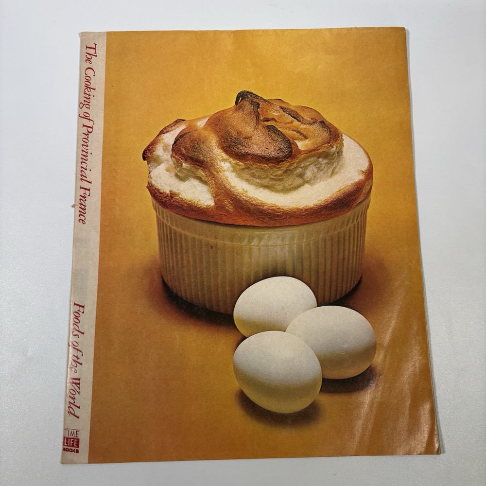 time life Books foods of the world provincial france poster Julia Child Vintage