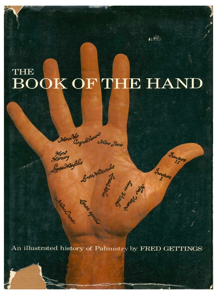 The Book of the Hand: An illustrated history of Palmistry by Gettings HC 1968 W6