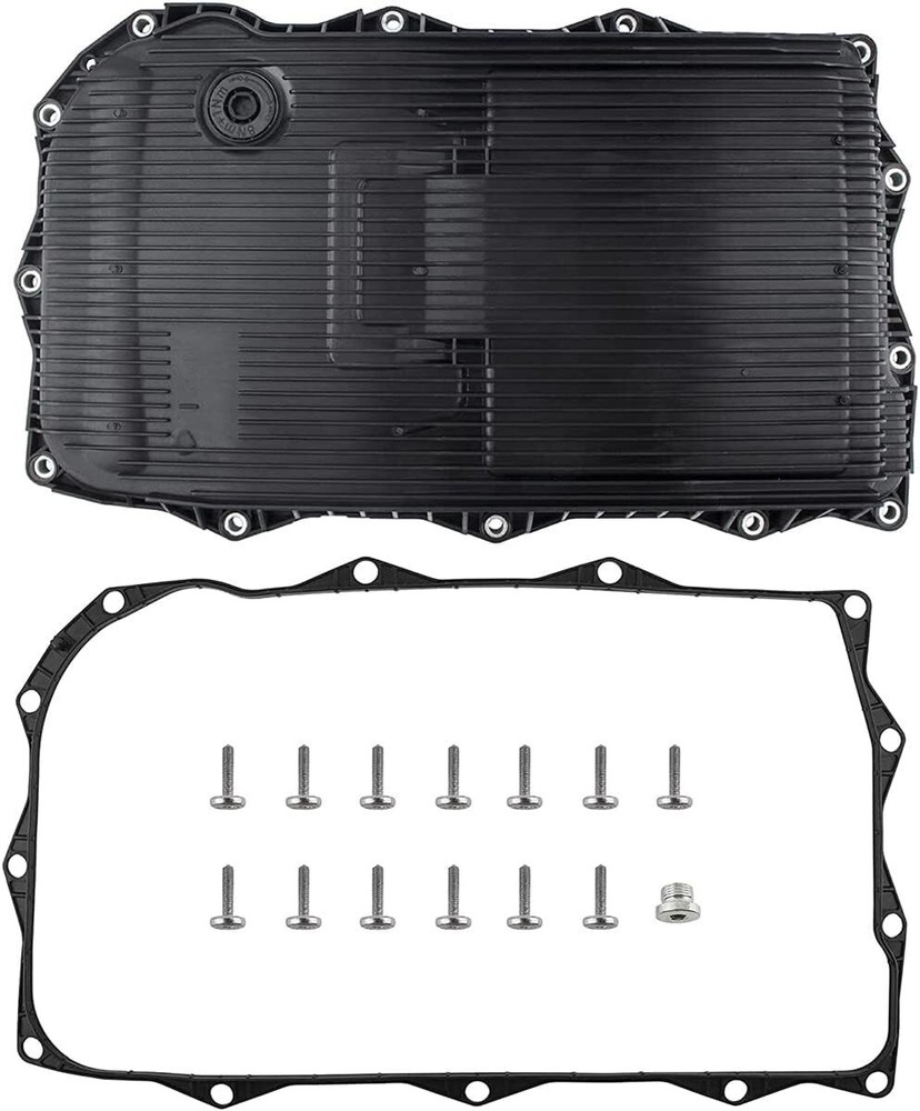 For 8 Speed BMW Automatic Transmission Oil Pan & Filter & Gasket & Bolt Kit New