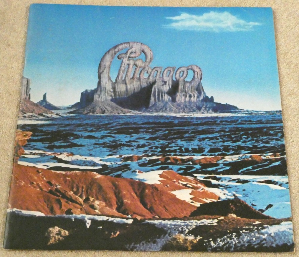 Chicago Concert Tour Program Book & Ticket 1975 Stadium 28 Pgs Lamm Kath Pankow